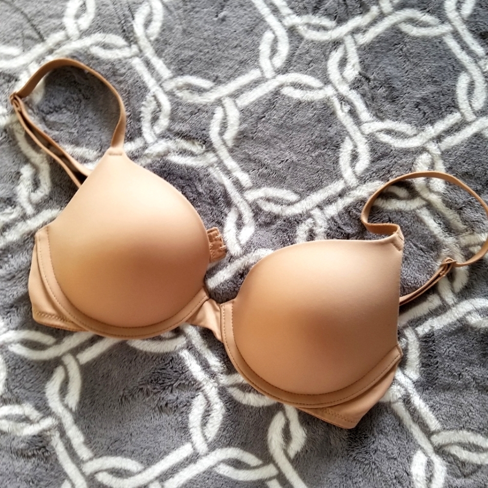 Pink Victorias Secret Nude bra